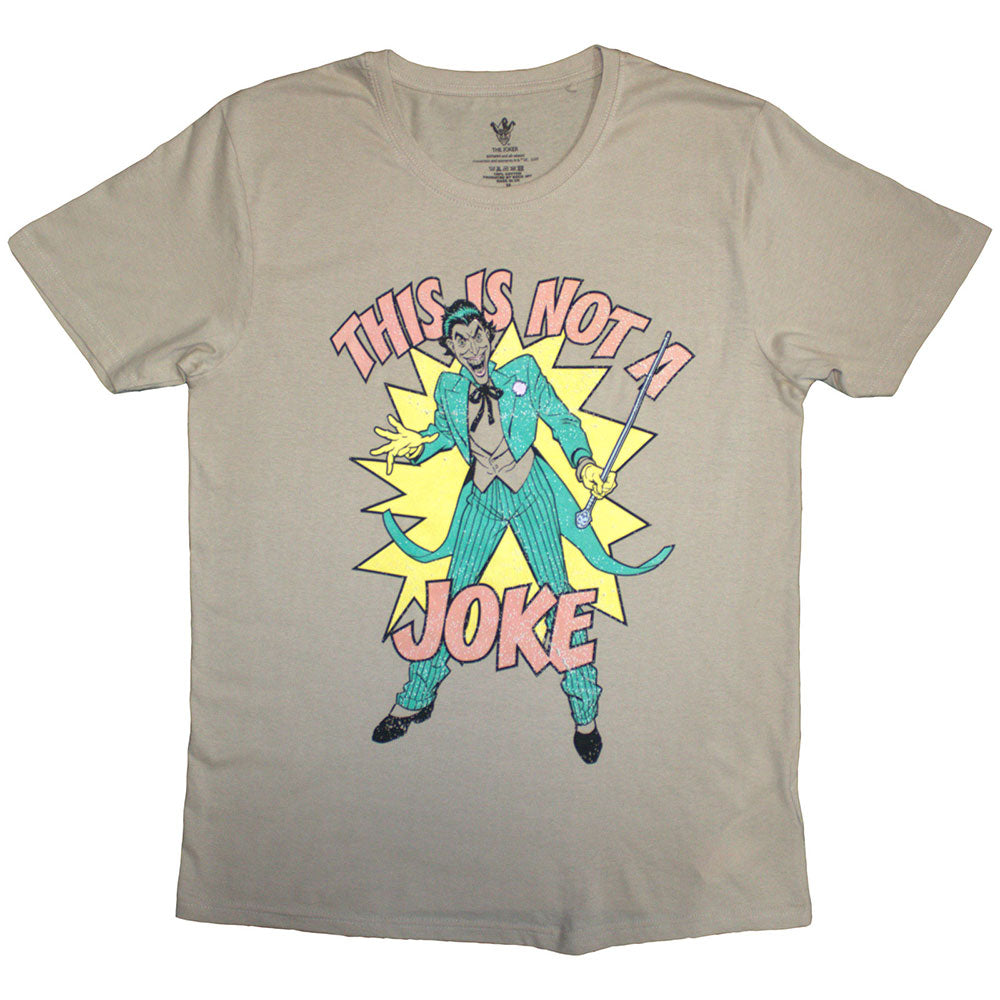DC Comics This Is Not A Joke Mens T Shirt Officially Licensed