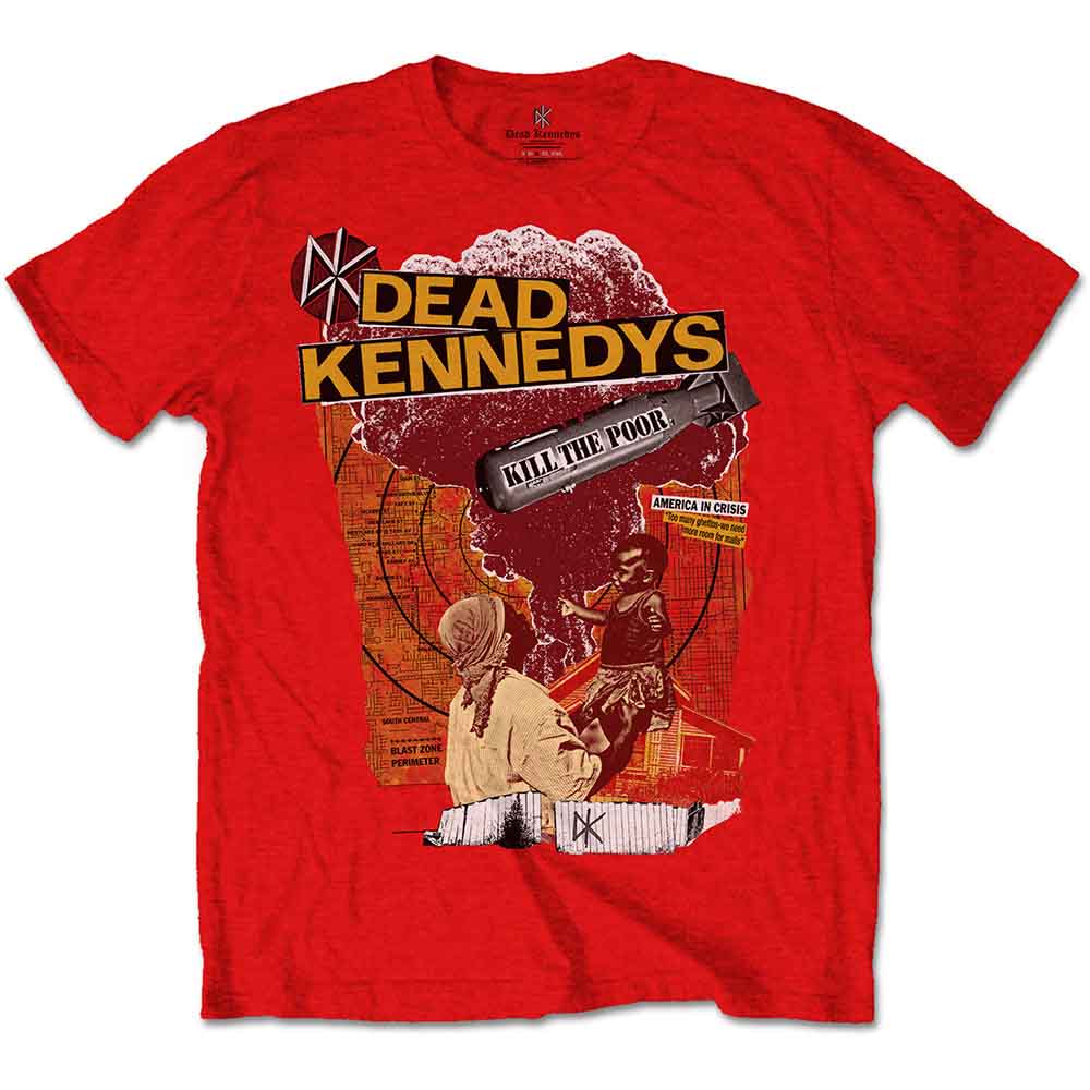 Dead Kennedys Kill The Poor Mens T Shirt Officially Licensed