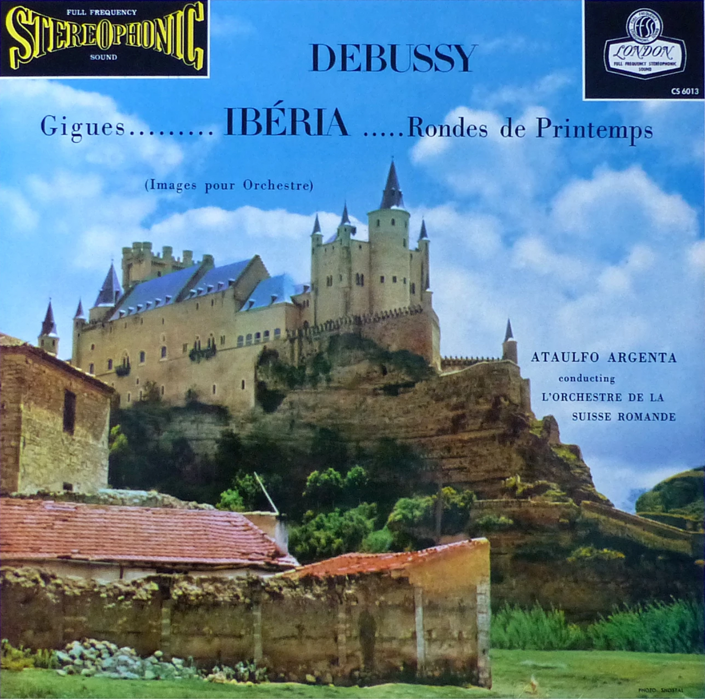 Gigues......... Ibéria .....Rondes De Printemps (Images Pour Orchestre) Vinyl Record