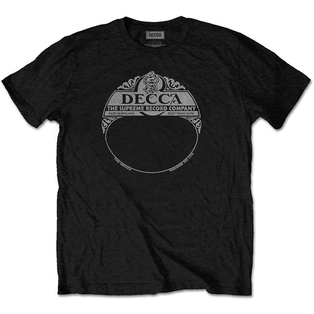 Decca Records Supreme Label Mens T Shirt Officially Licensed