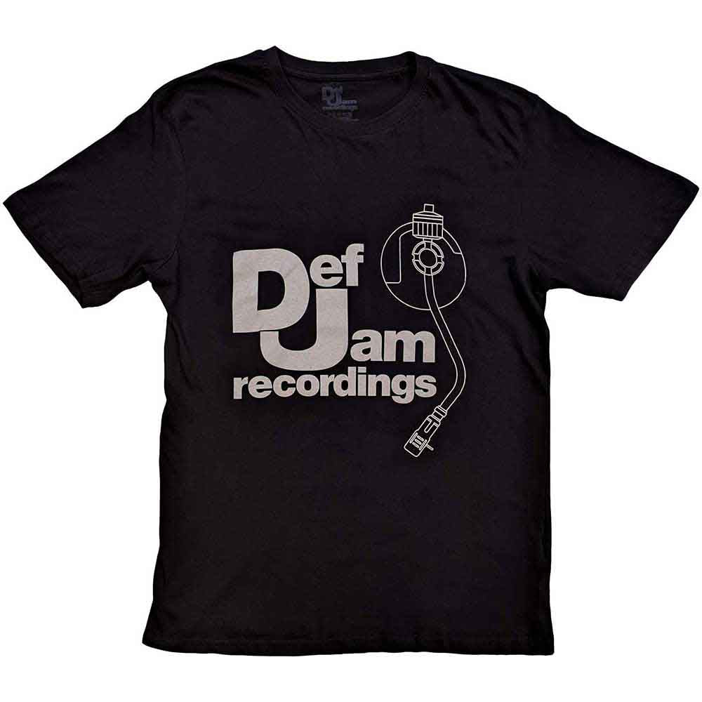 Def Jam Recordings Logo & Stylus Mens T Shirt Officially Licensed