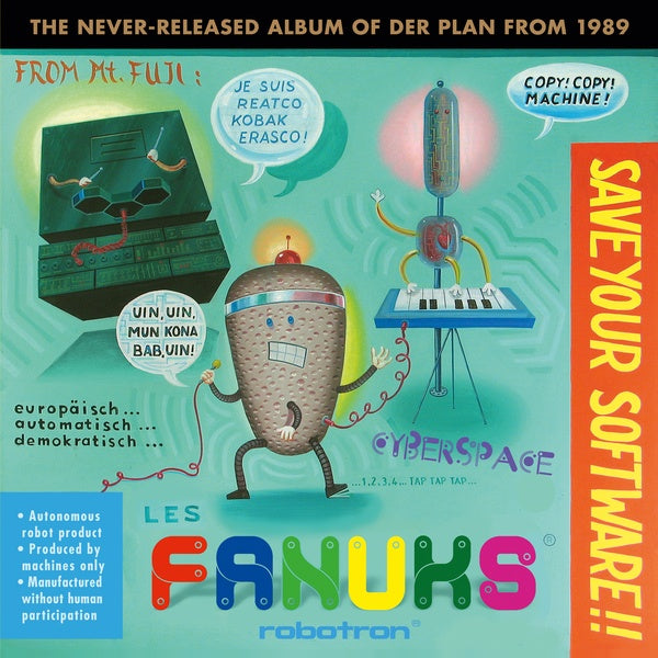 Save Your Software!! (The Never-Released Album of Der Plan from 1989) Vinyl Record