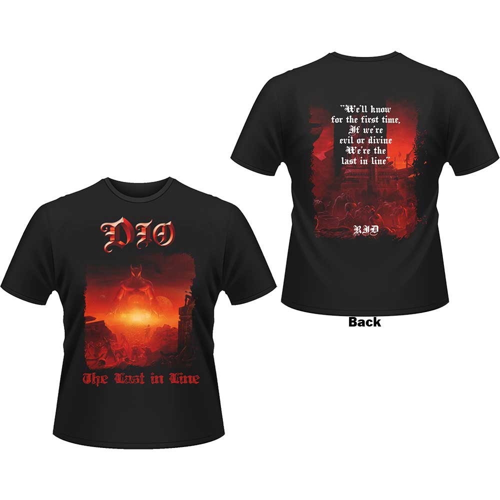 Dio Last In Line Mens T Shirt Officially Licensed
