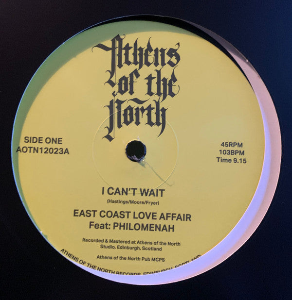 I Can't Wait Generic Vinyl Record