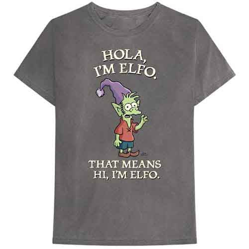 Disenchantment Hola I'm Elfo Mens T Shirt Officially Licensed