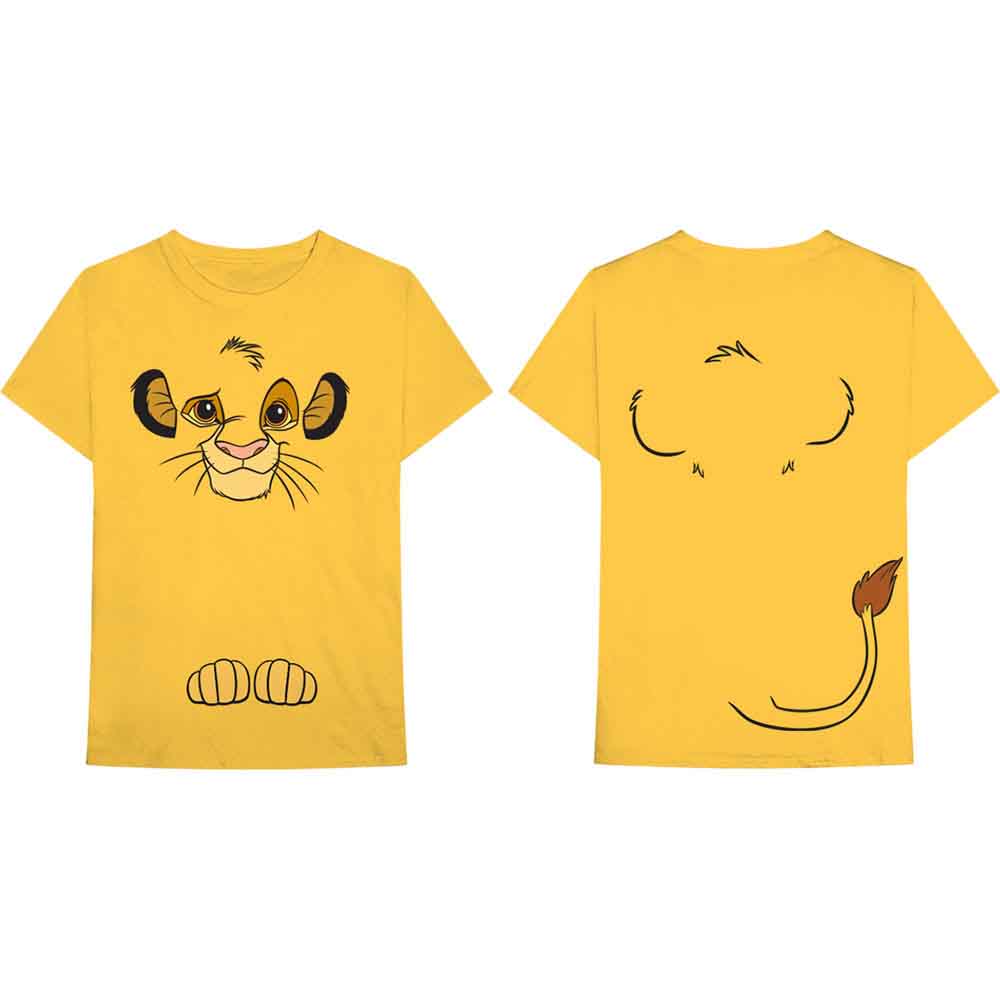 Disney Lion King Simba Mens T Shirt Officially Licensed