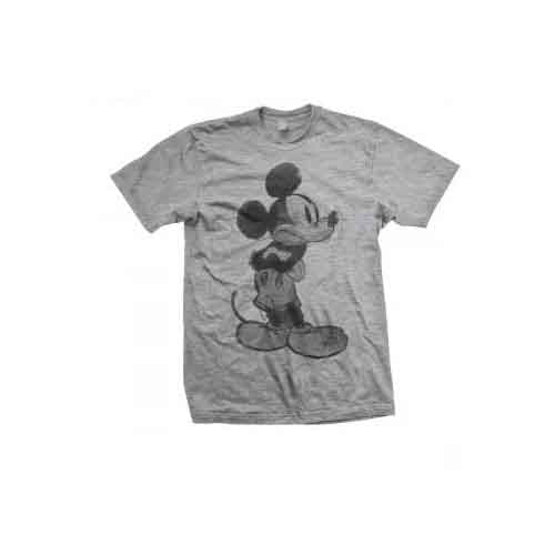 Disney Mickey Mouse Sketch Mens T Shirt Officially Licensed