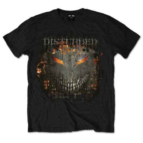 Disturbed Fire Behind Mens T Shirt Officially Licensed