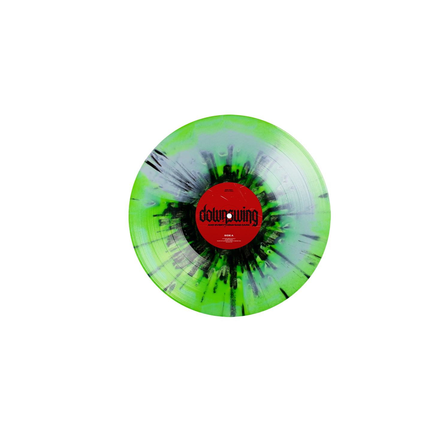 Downswing - And Everything Was Dark (Green/Black Splatter) Vinyl Record