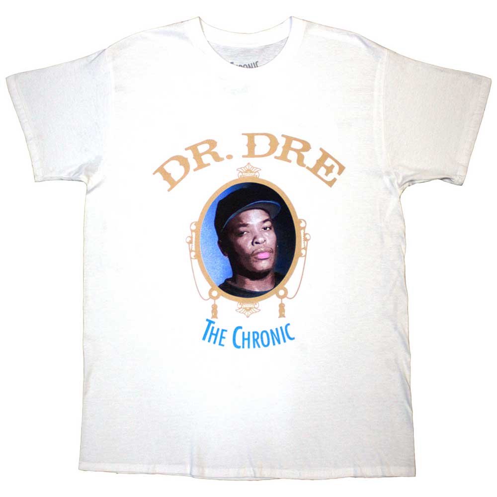 Dr. Dre The Chronic Mens T Shirt White Officially Licensed