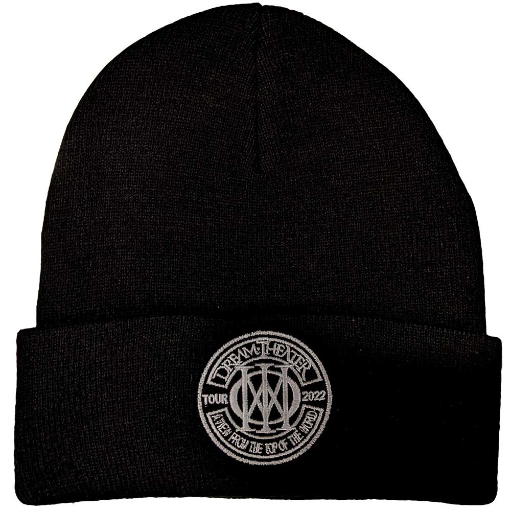 Dream Theater Top Of The World Tour 2022 Logo Beanie Hat Officially Licensed