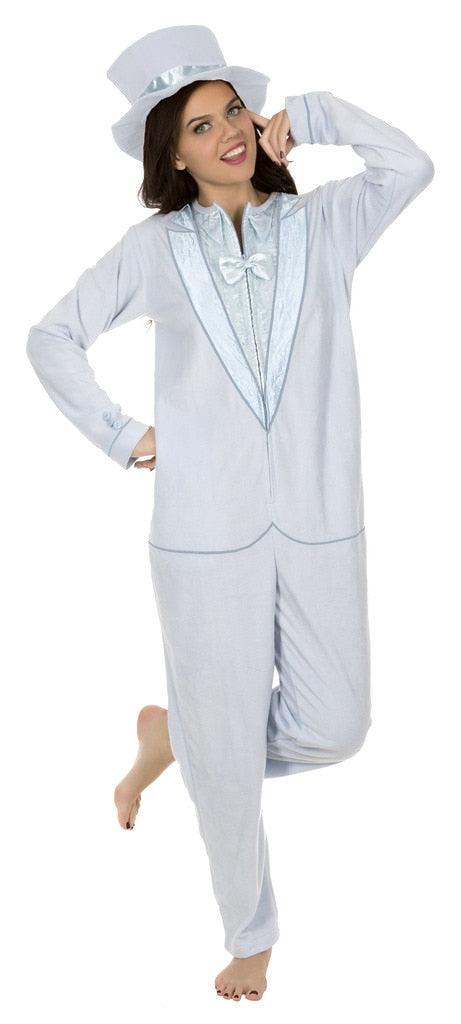 Dumb and Dumber Tuxedo One Piece Pajama with Top Hat