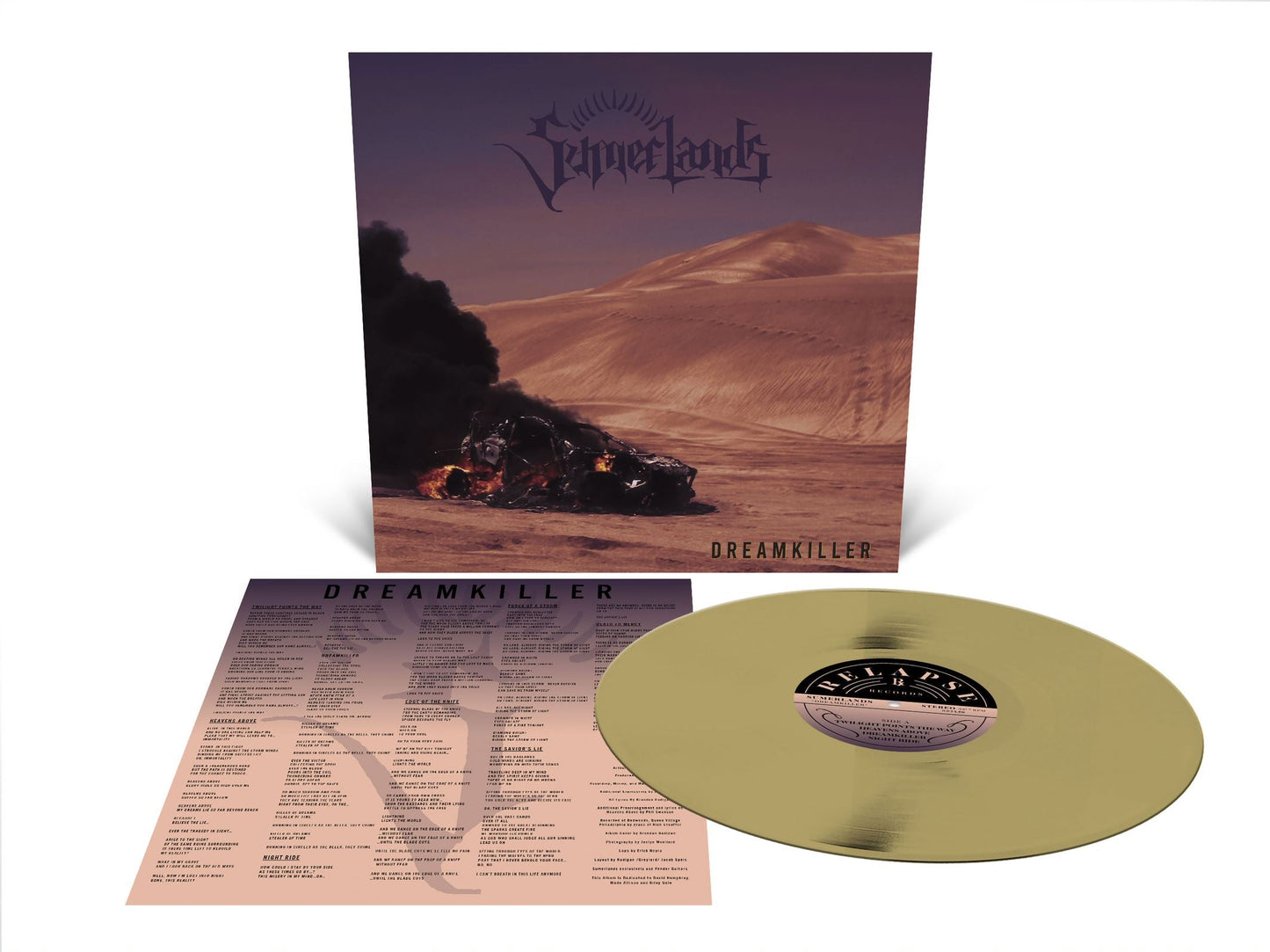 Sumerlands ‘Dreamkiller’ LP (Limited Edition – Only 200 made, Gold Vinyl) Vinyl Record