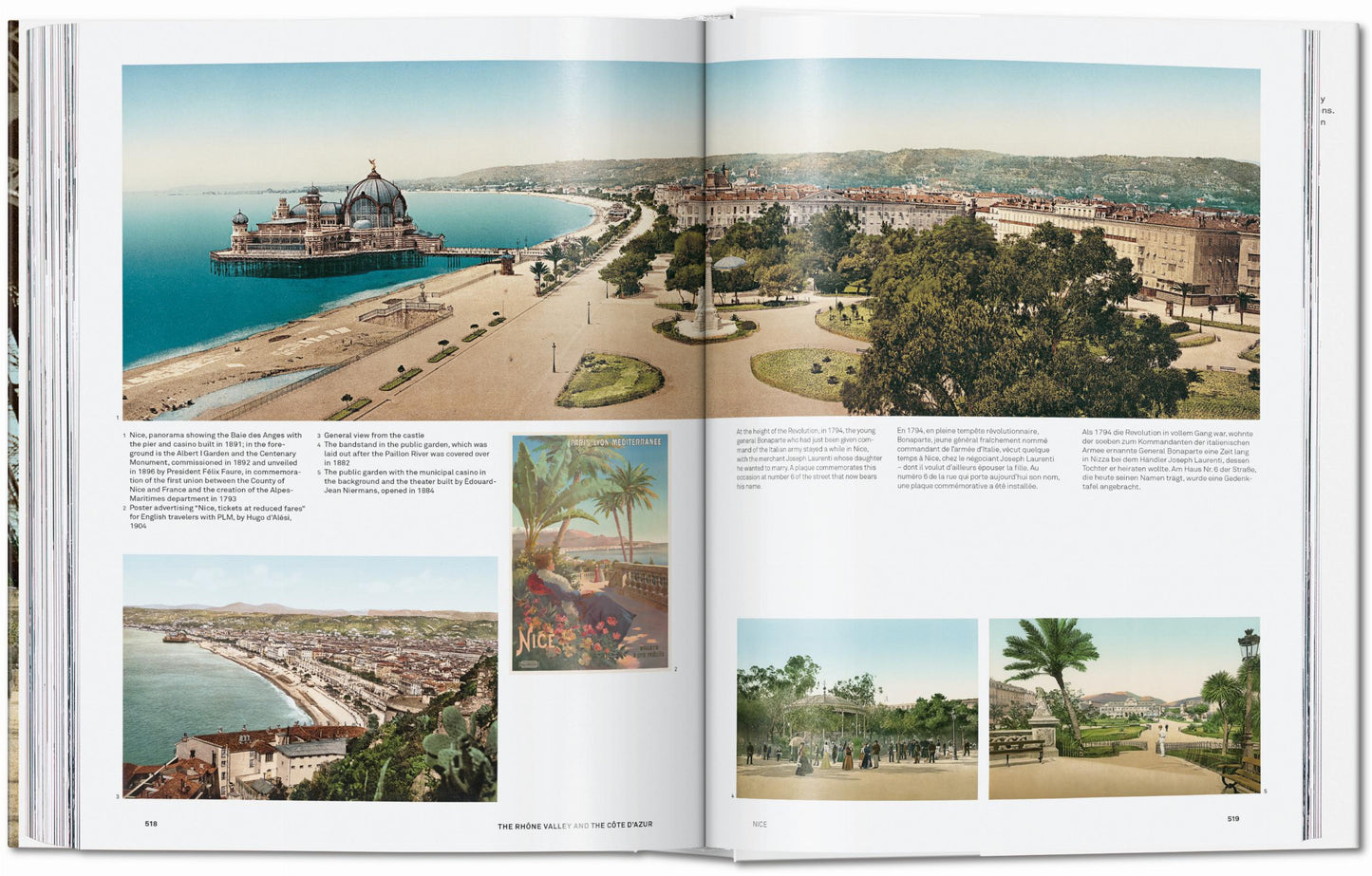 France 1900. A Portrait in Color (German, French, English) Book