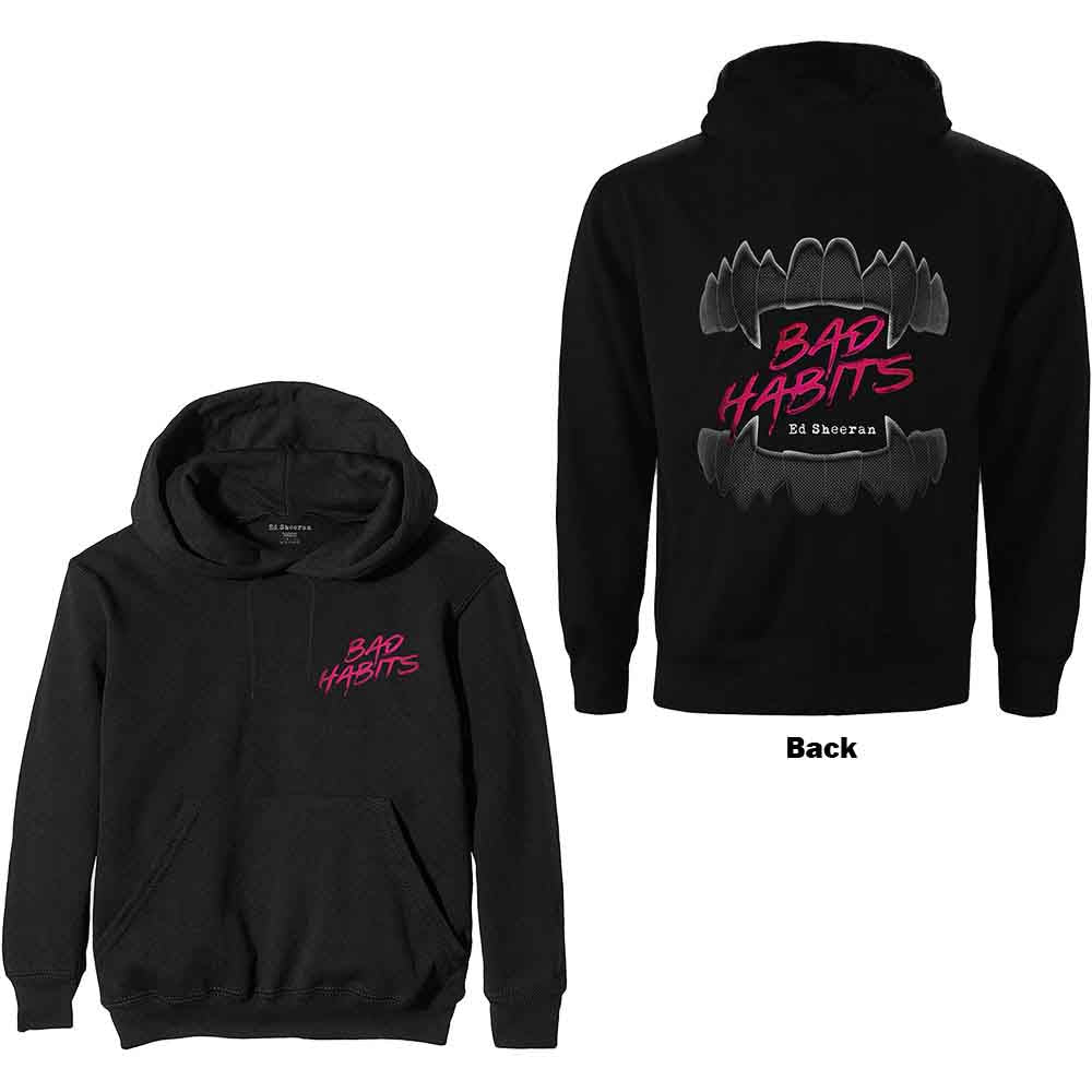 Ed Sheeran Bad Habits Hoodie Sweatshirt Officially Licensed