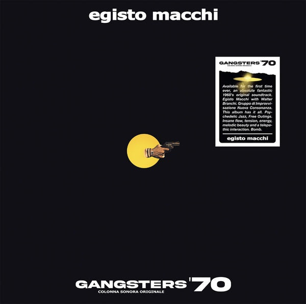 EGISTO MACCHI - Gangsters '70 Vinyl Record