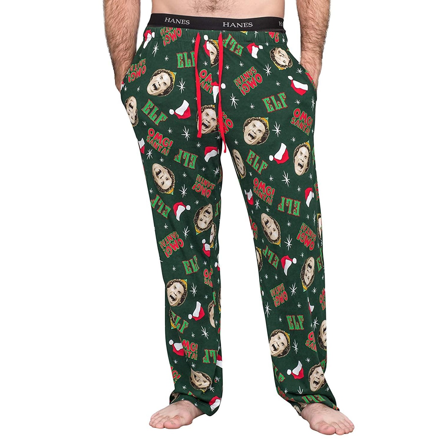 Elf OMG! Santa! Adult Pajamas Lounge Pants
