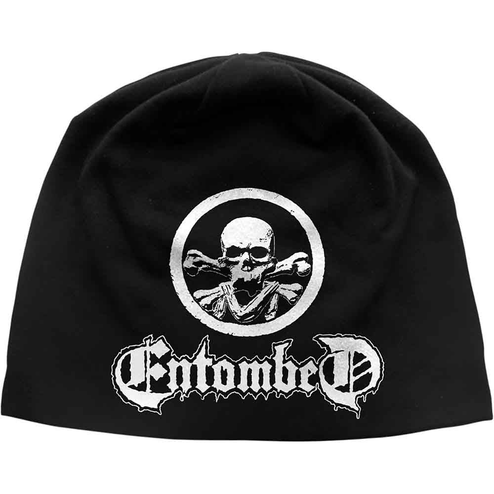 Entombed Skull Logo Beanie Hat Officially Licensed