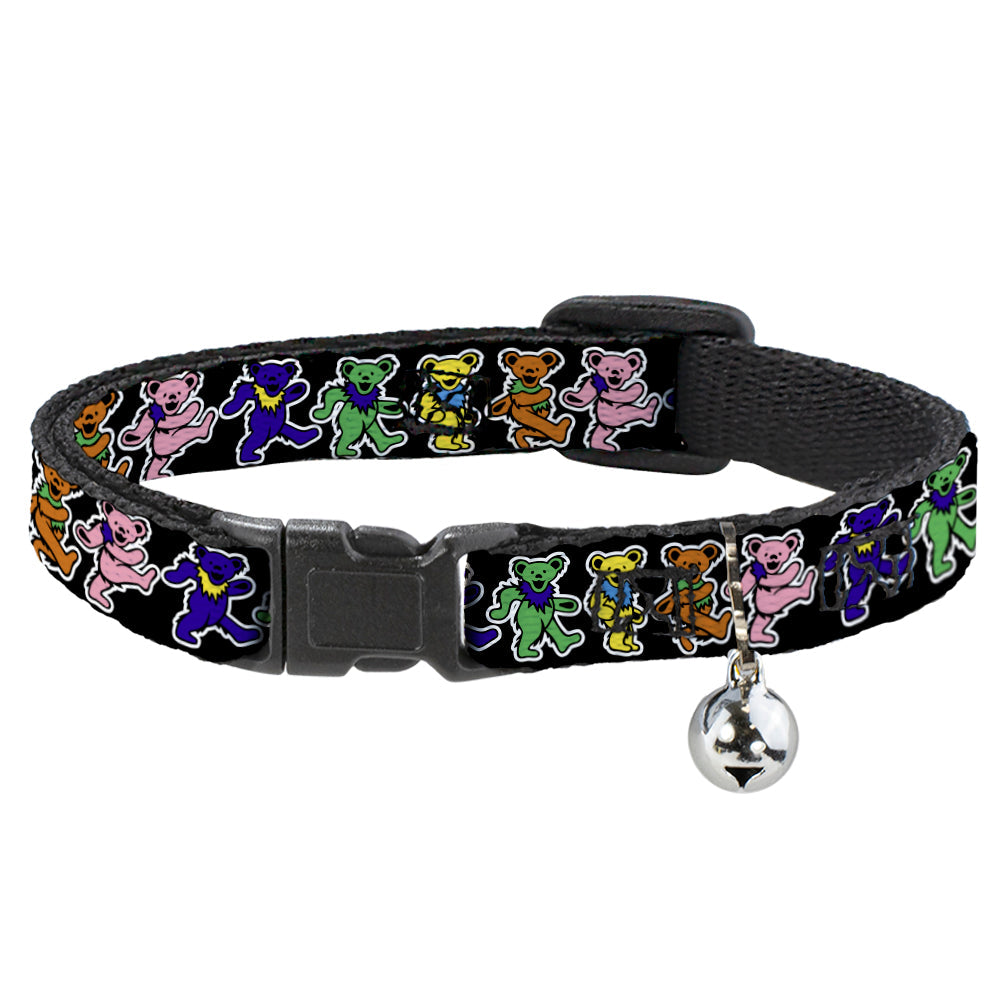 Grateful Dead Dancing Bears Cat Collar