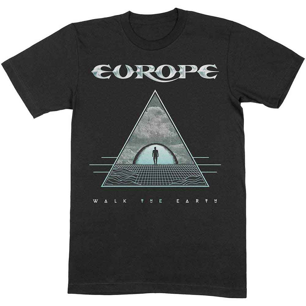 Europe Walk The Earth Mens T Shirt Officially Licensed