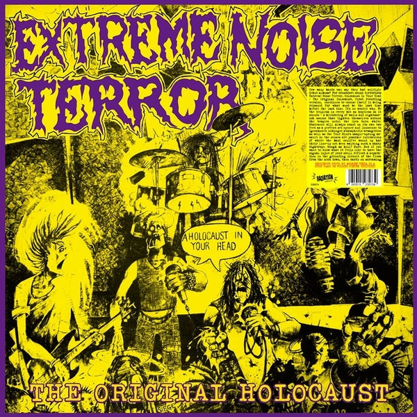 EXTREME NOISE TERROR - A Holocaust In Your Head: The Original Holocaust (Yellow Vinyl) Vinyl Record