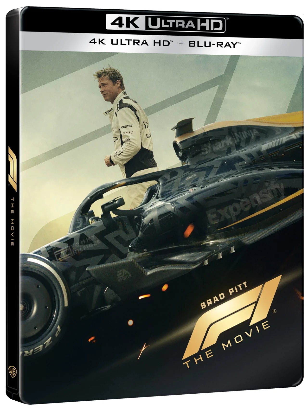 F1: The Movie - Limited Edition Steelbook (4K Ultra HD + Blu-ray) - Used
