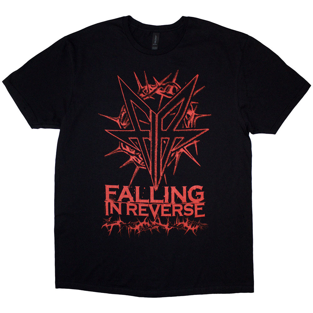 Falling In Reverse Thorns Mens T Shirt Black Officially Licensed