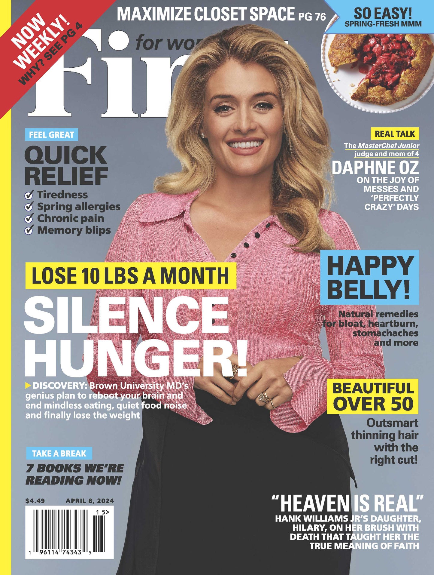 First for Women - 04.08.24 Lose 10 lbs a Month, Silence Hunger