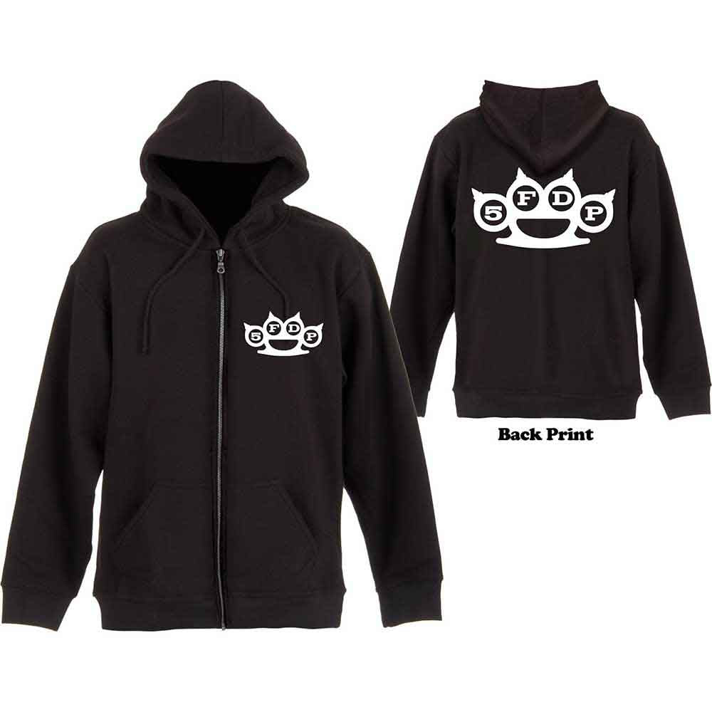 Five Finger Death Punch Knuckles Hoodie Sweatshirt Officially Licensed