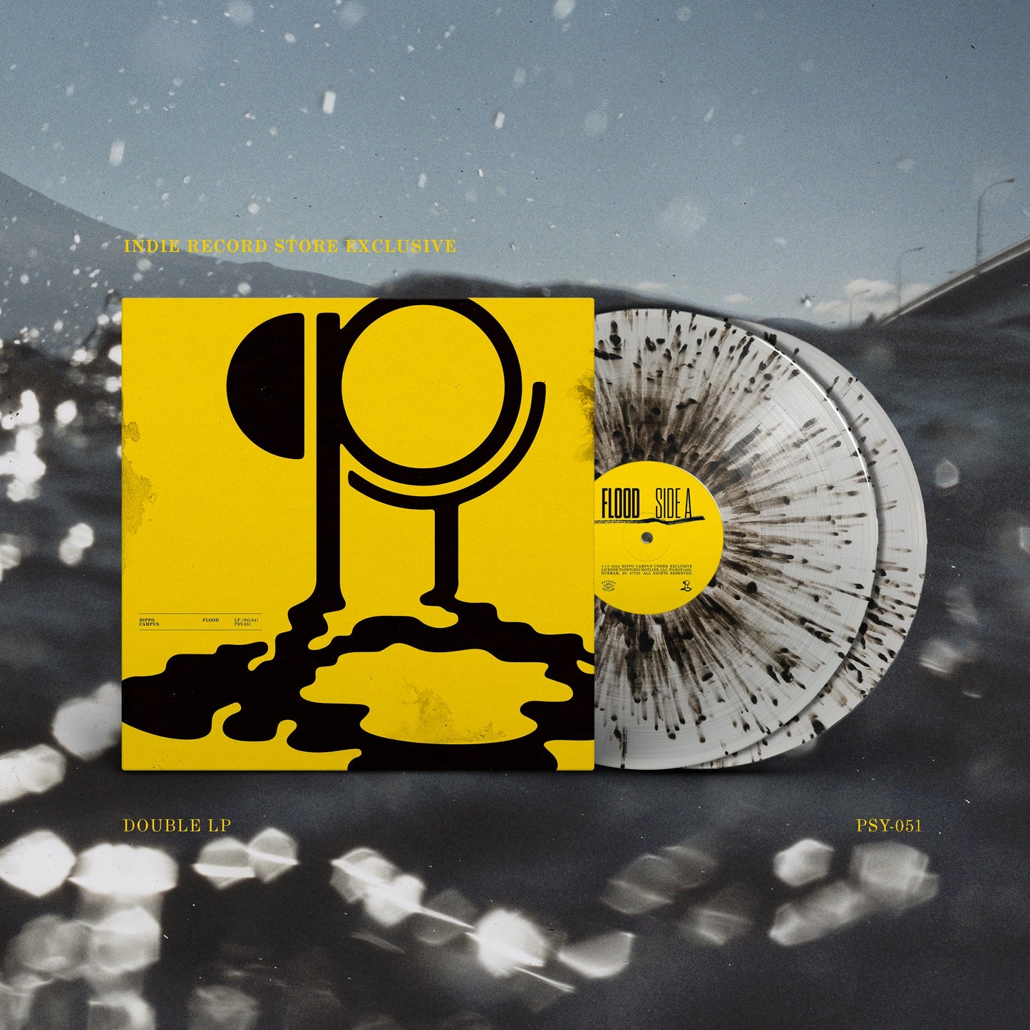Flood (2LP Clear Galaxy) Vinyl Record
