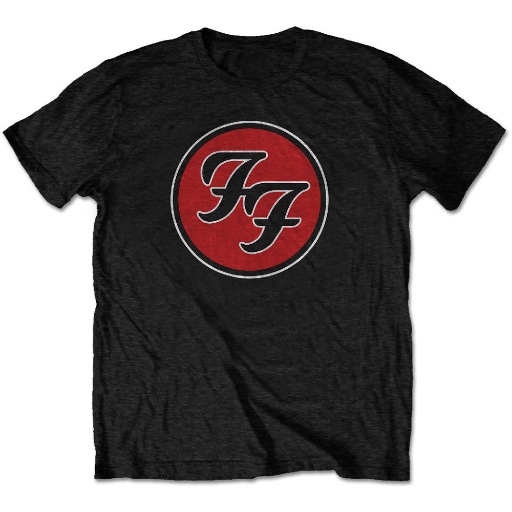 Foo Fighters FF Logo Mens T Shirt Black