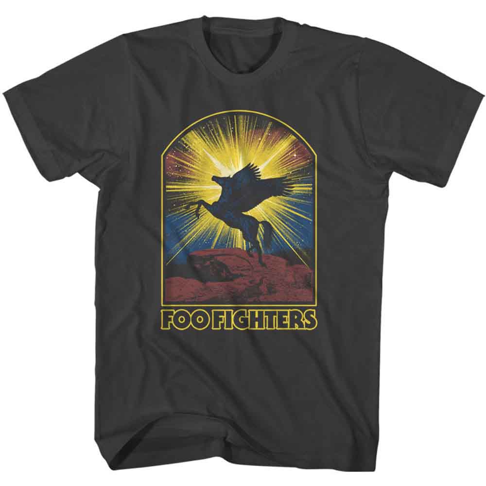 Foo Fighters Pegasus Mens T Shirt Officially Licensed