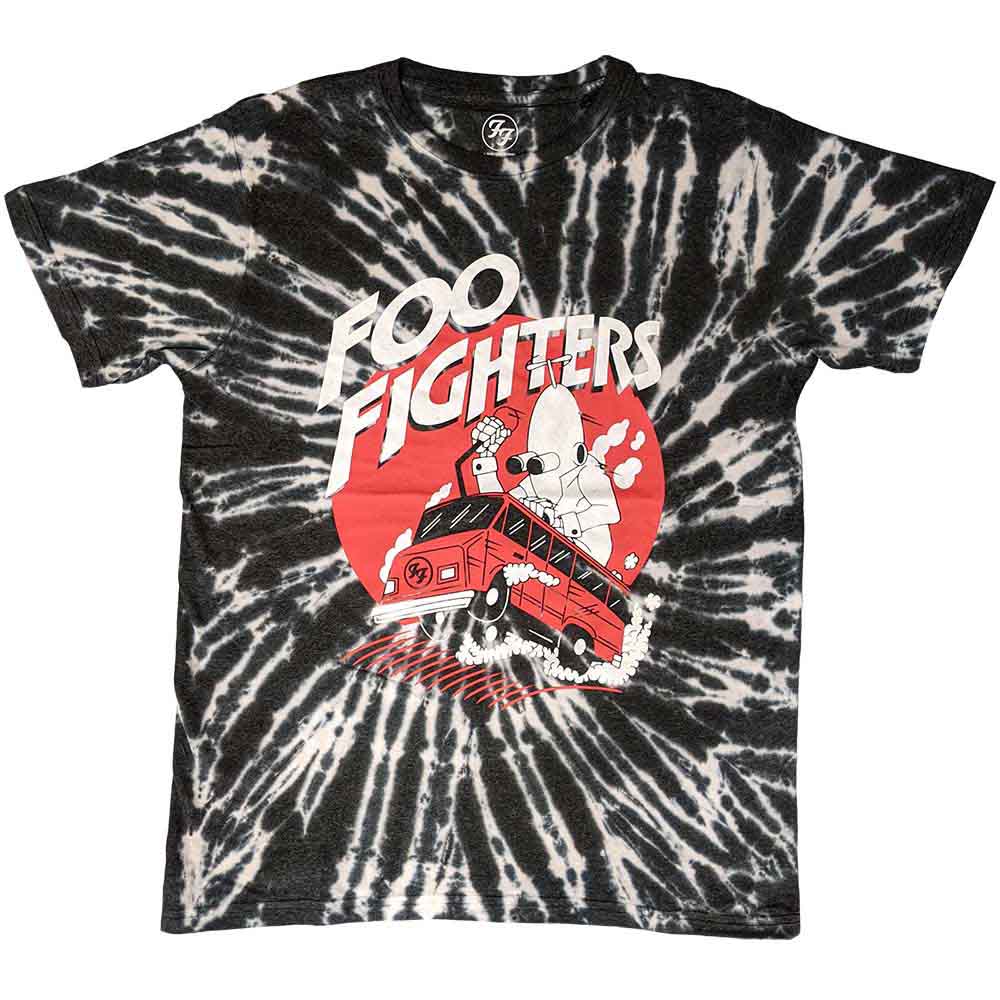 Foo Fighters Speeding Bus Mens T Shirt Officially Licensed