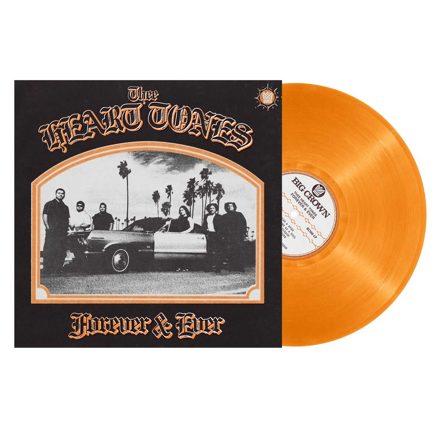 Thee Heart Tones - Forever & Ever (Clear Orange) Vinyl Record