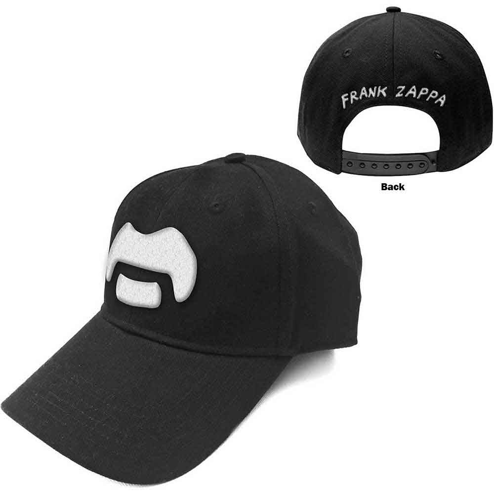 Frank Zappa White Moustache Hat Officially Licensed