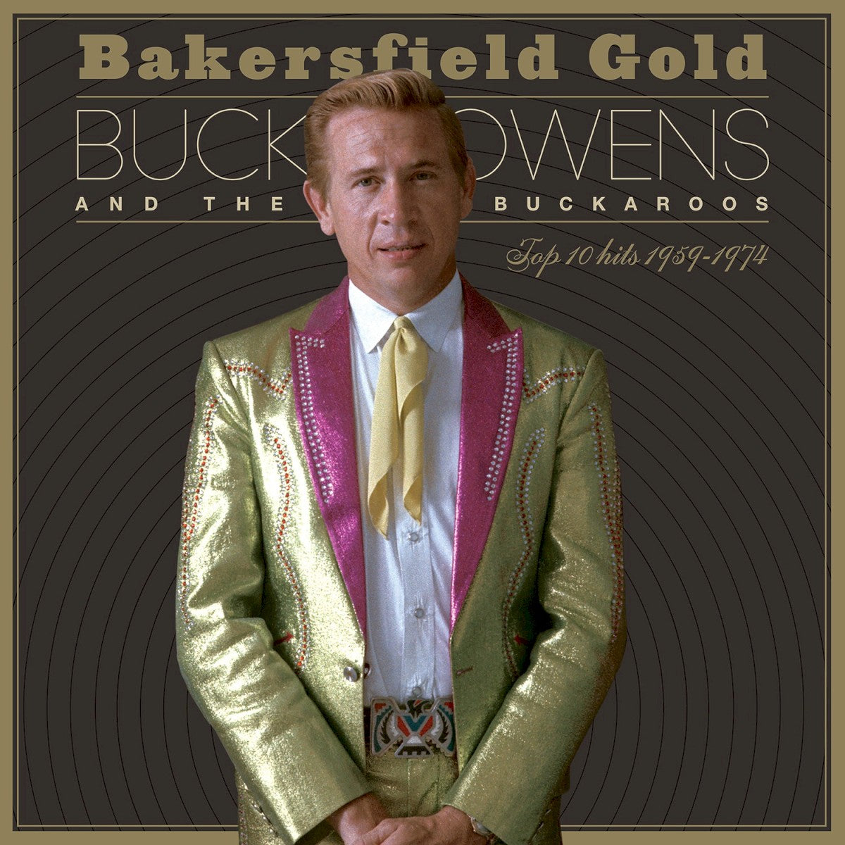 Buck Owens – Bakersfield Gold: Top 10 Hits 1959-1974 (3-LP Vinyl) Vinyl Record