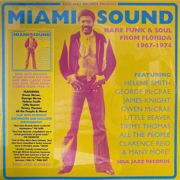 Miami Sound (Rare Funk & Soul From Miami, Florida 1967-1974)(2xVINYL) Vinyl Record