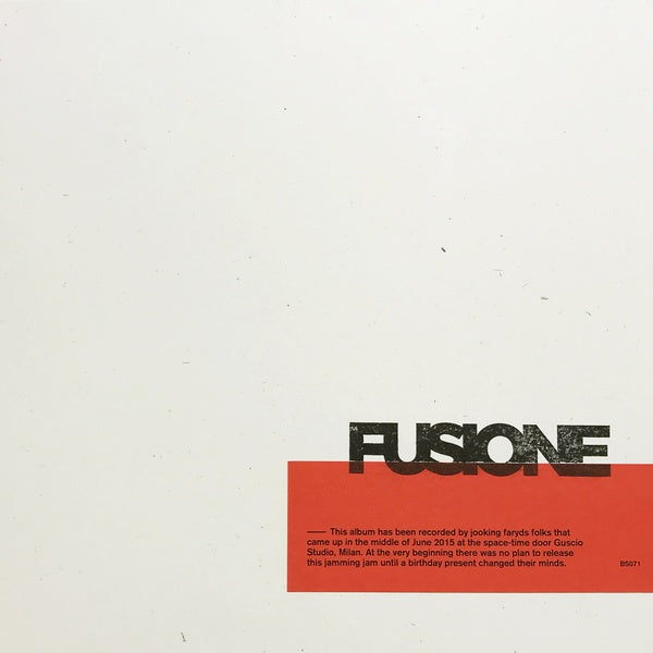 FUSIONE - Fusione Vinyl Record