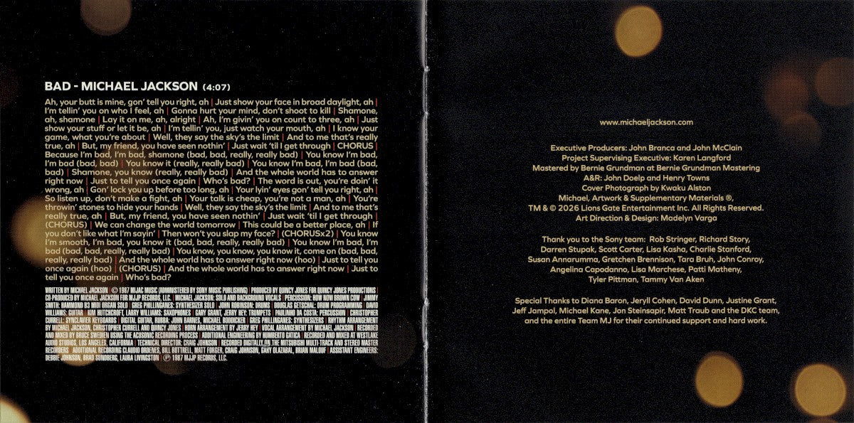 Michael Jackson – Michael Music CD