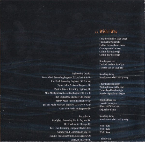 Kim Deal – Nobody Loves You More Music CD