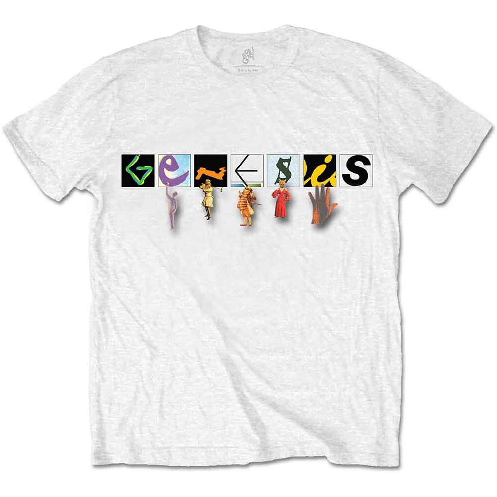 Genesis Characters Logo Mens T Shirt Officially Licensed