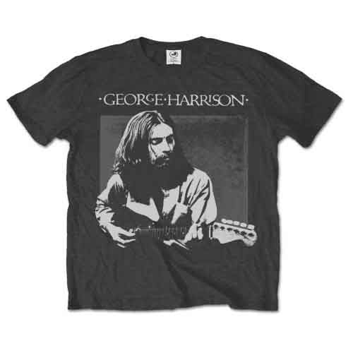 George Harrison Live Portrait Mens T Shirt Officially Licensed