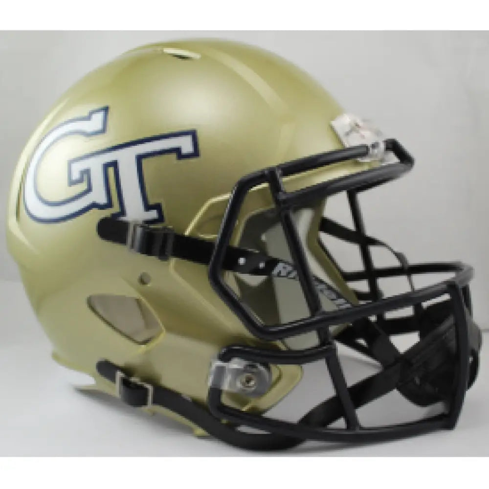 Georgia Tech Yellow Jackets Full Size Speed Replica Football Helmet- NCAA
