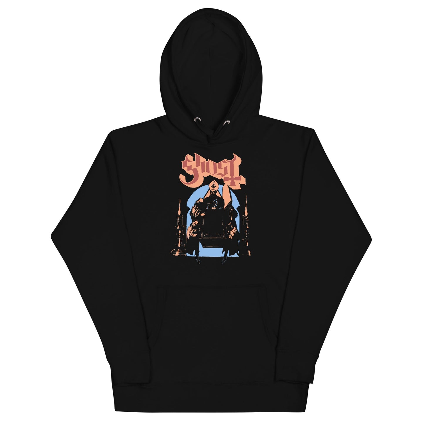 Ghost Darkness Mens Officially Licensed Hoodie Black