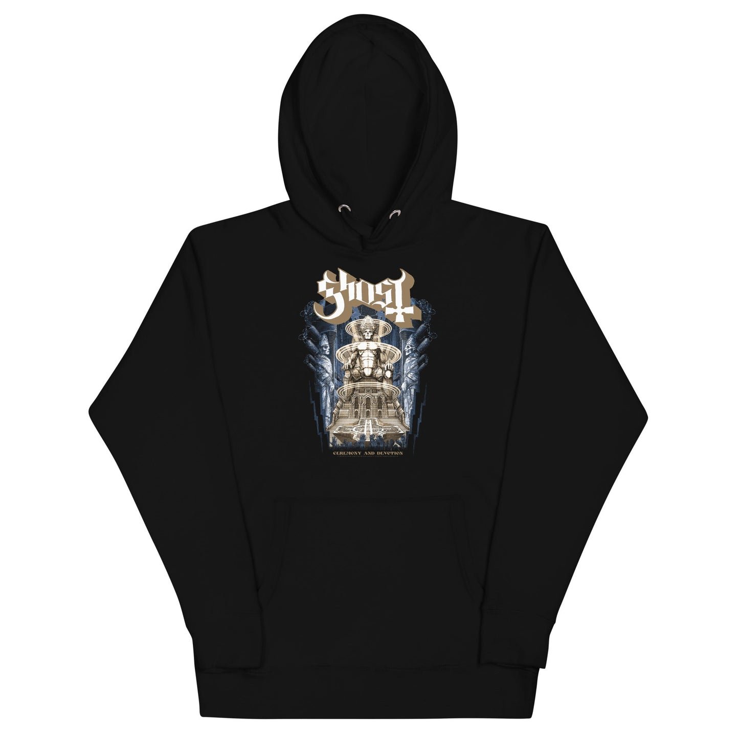 Ghost Monument Mens Officially Licensed Hoodie Black