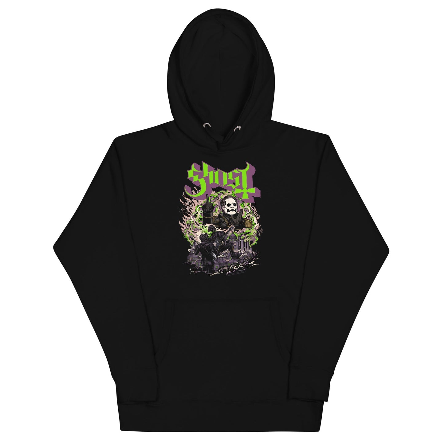 Ghost Don't Look Back Mens Officially Licensed Hoodie Black