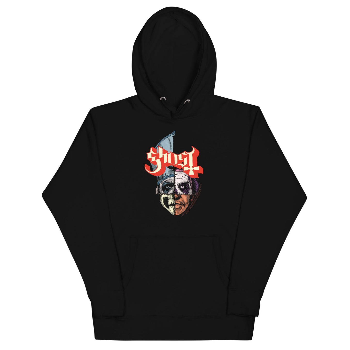Ghost Four Corners Mens Officially Licensed Hoodie Black