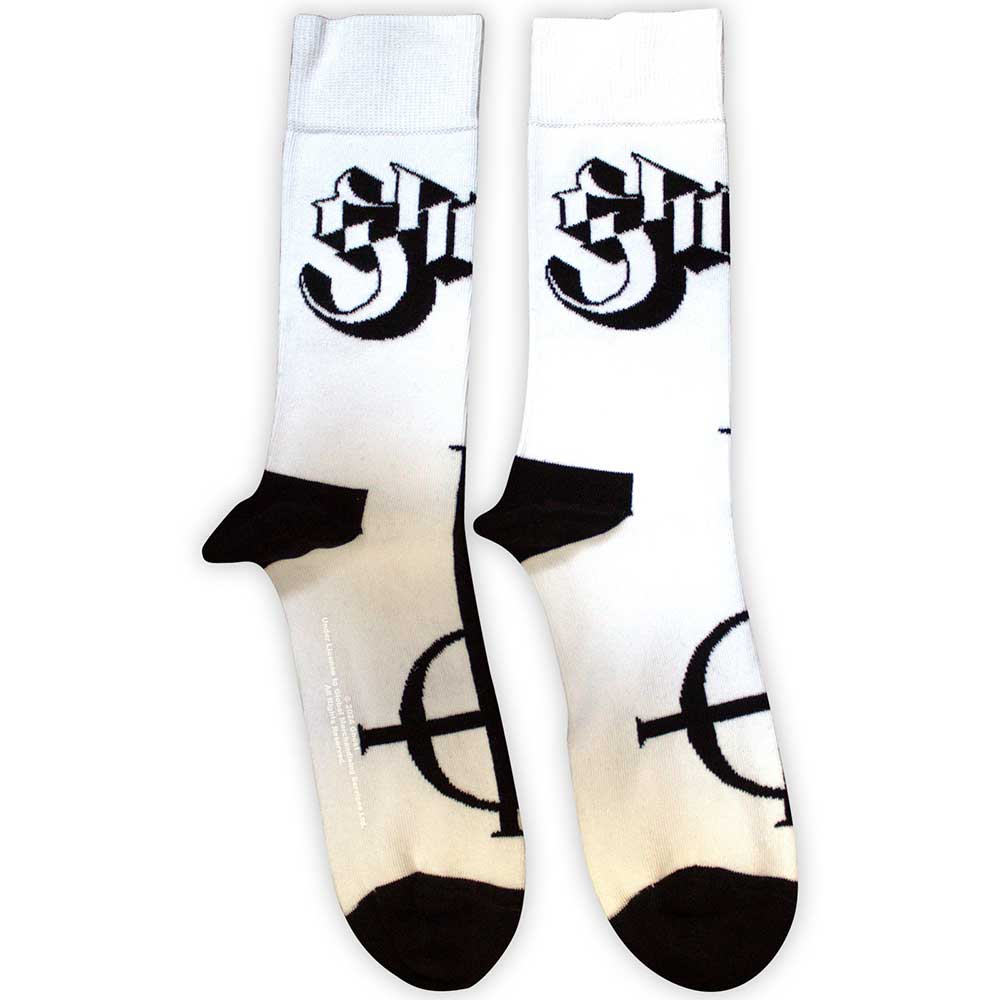 Ghost Symbol Mono Socks Officially Licensed