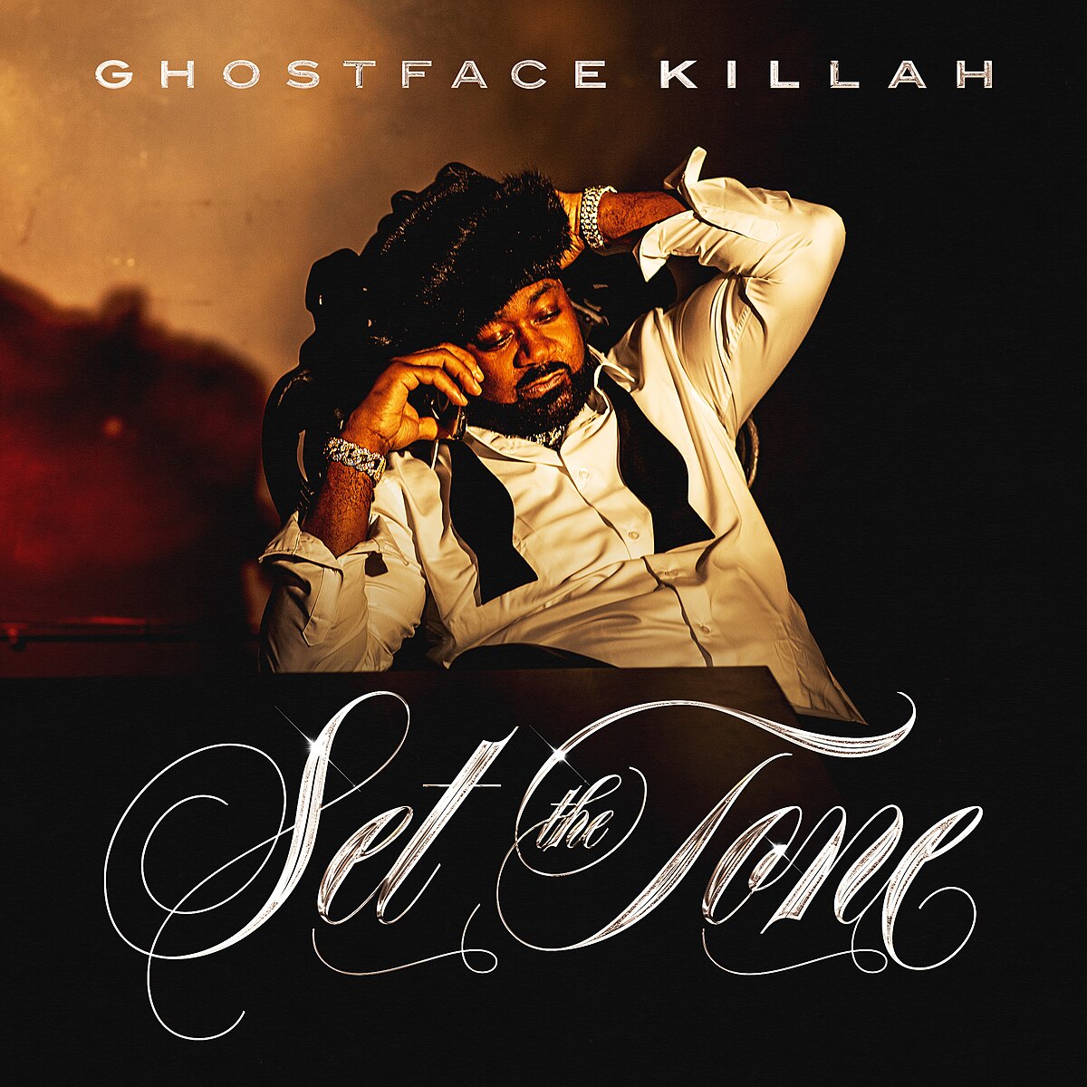 Ghostface Killah - Set The Tone (Guns & Roses) (Red & Black Marble Colored Vinyl) (2 Lp) Vinyl Record