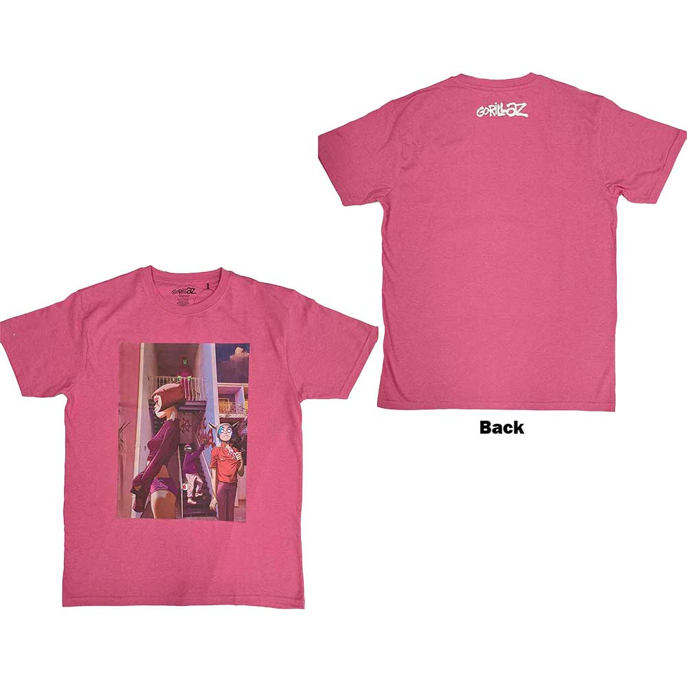 Gorillaz The Static Channel Mens T Shirt Officially Licensed